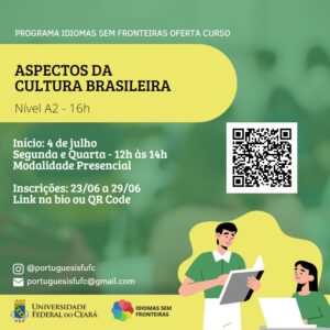 Inscrições abertas para o curso intensivo de Português para